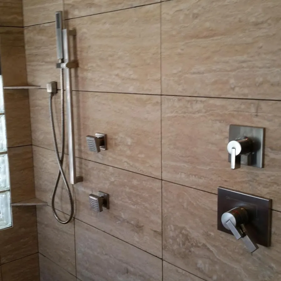 Shower fixture installation for Water Heater Installation in Olney